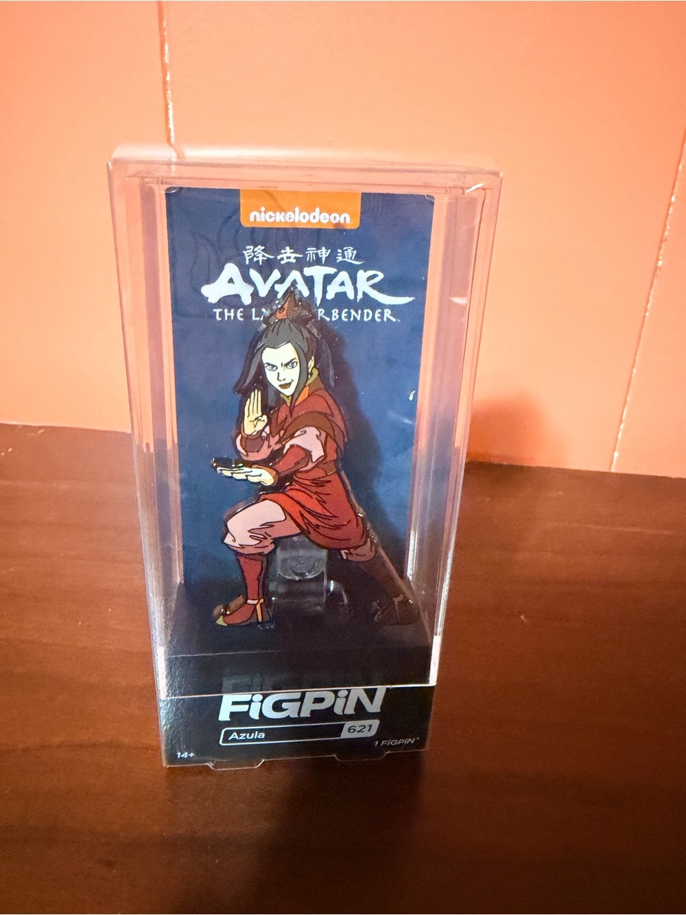Azula Avatar The Last Airbender Enamel Pin - Red
